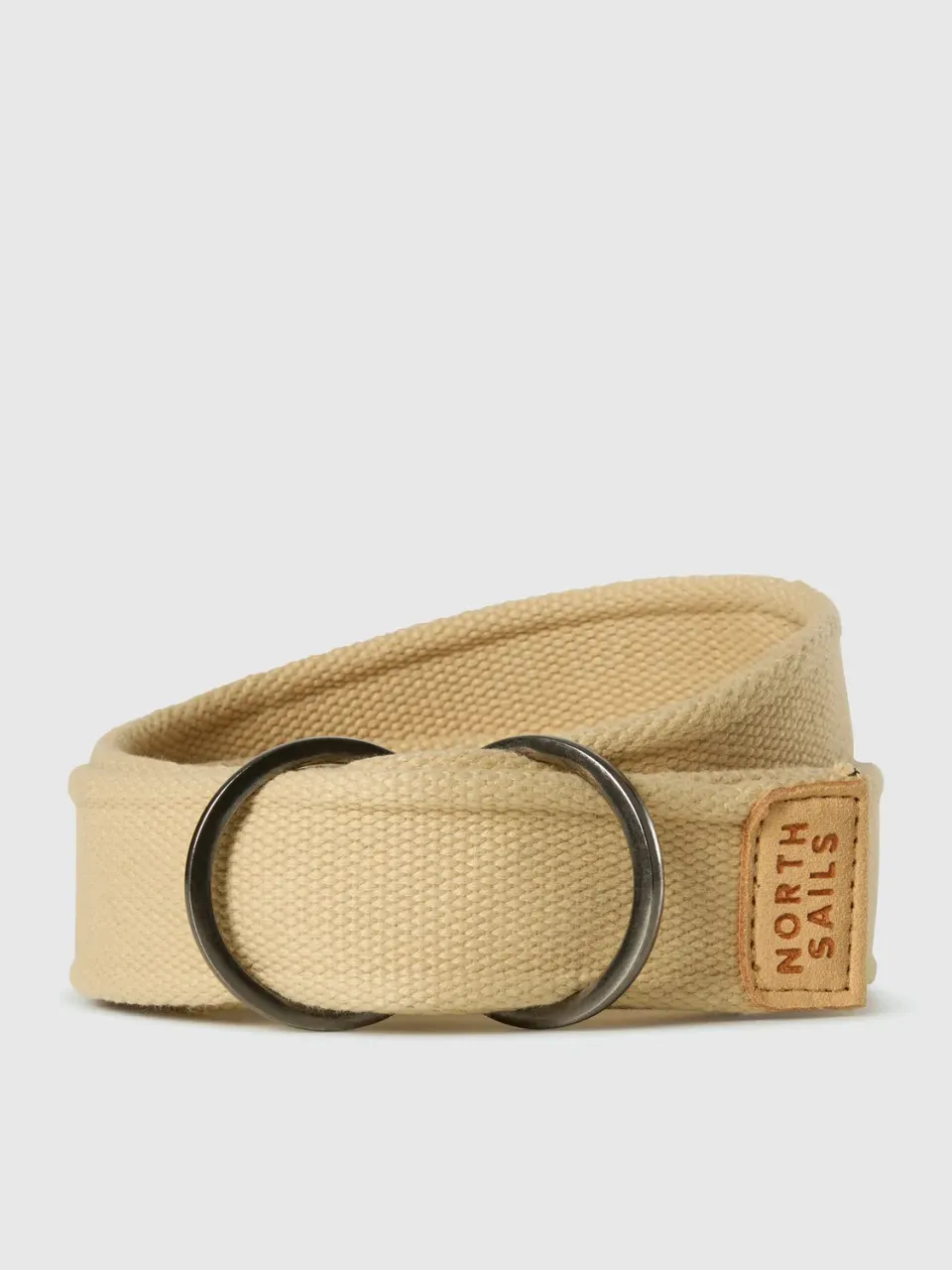 North Sails ceinture D-ring toile beige taille unique