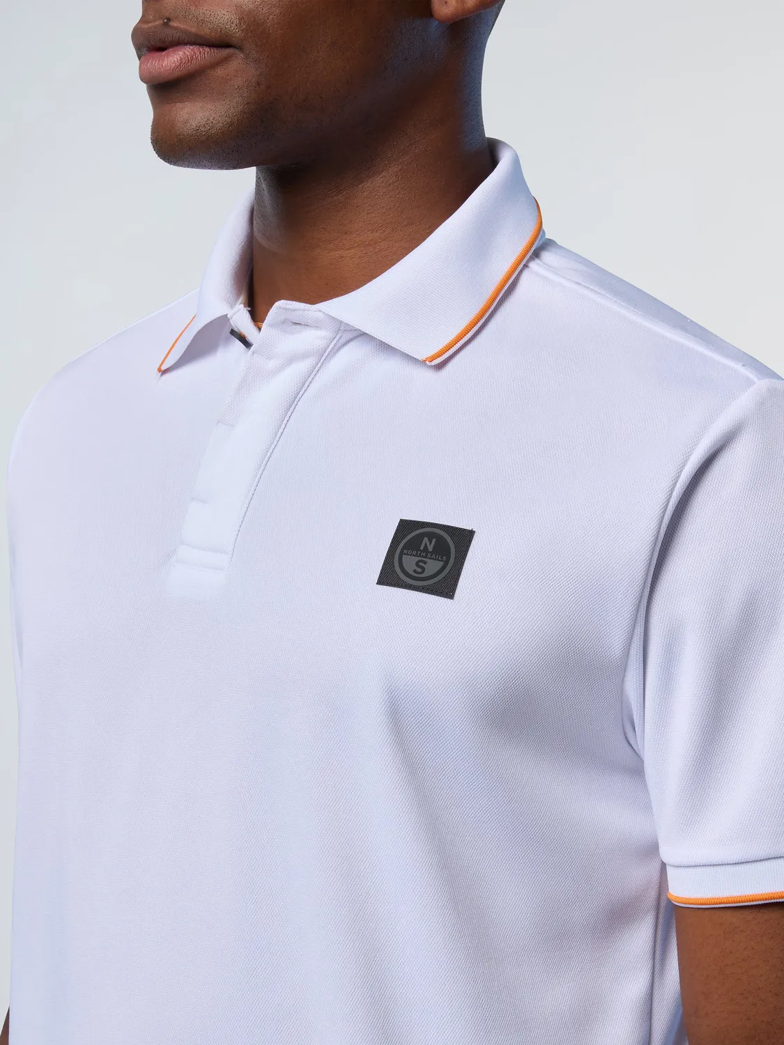North Sails polo Coolmax regular gris vapor homme