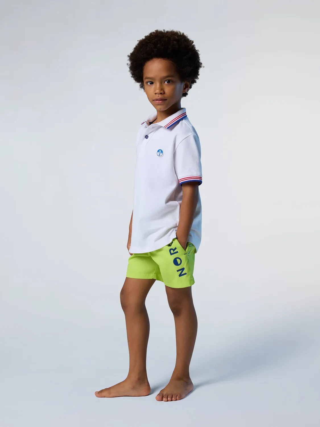 North Sails polo coton bio rayures homme