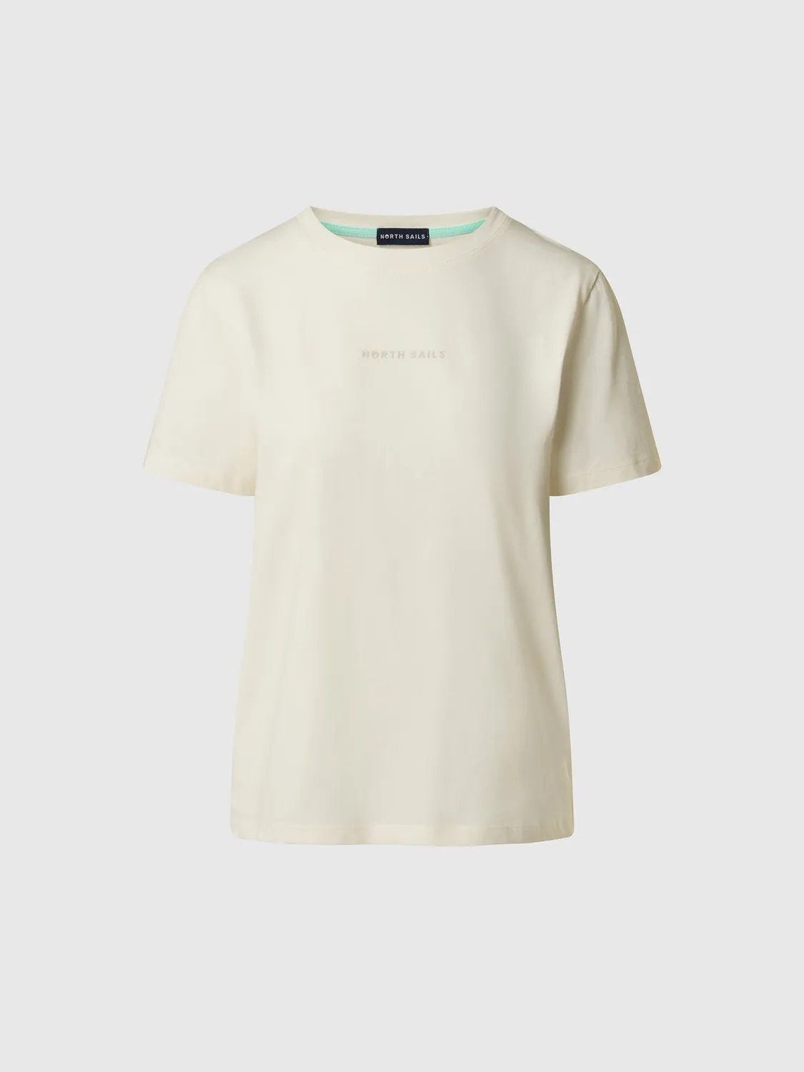 North Sails T-shirt coton bio logo tonal col rond