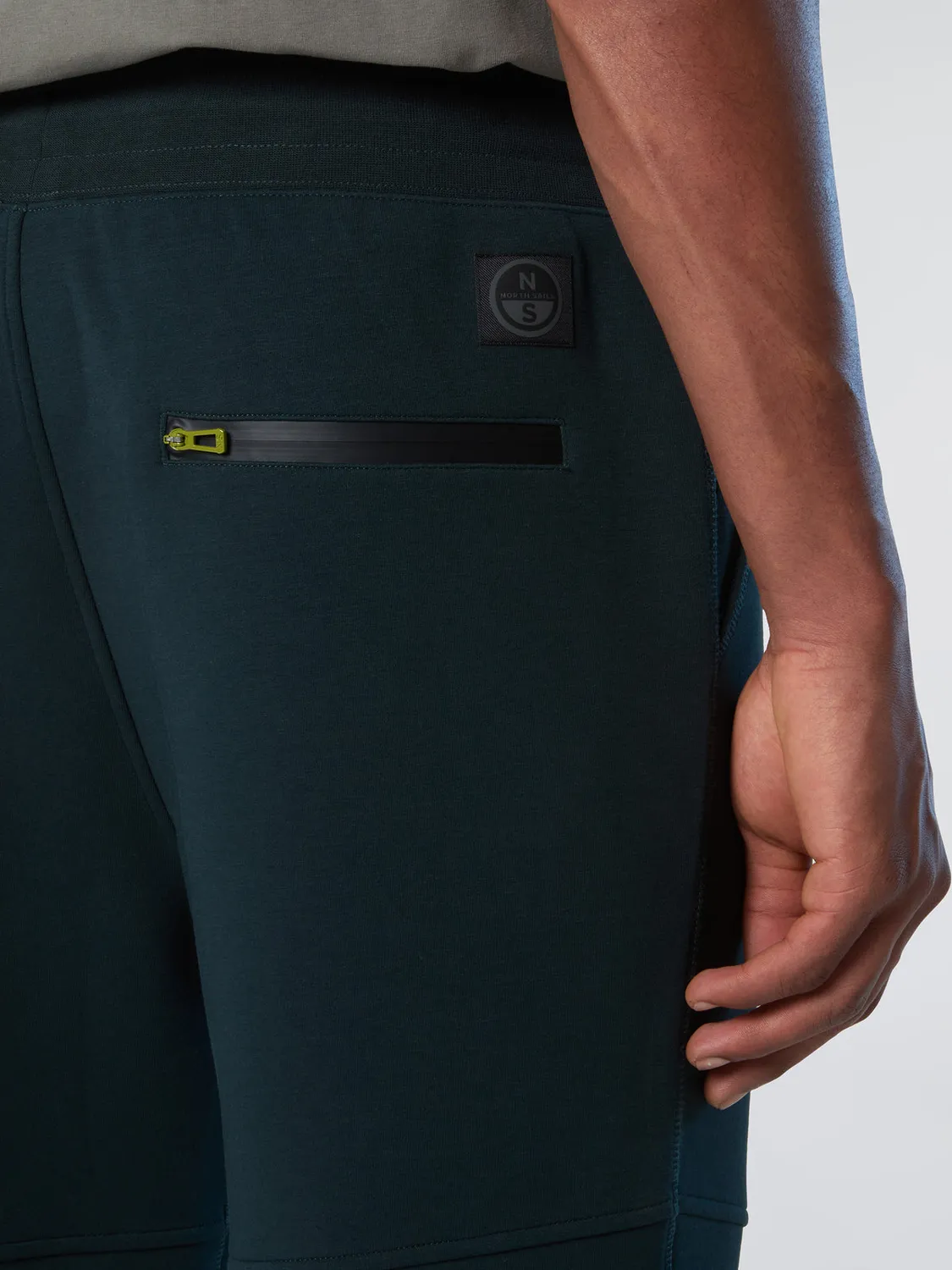 North Sails jogging scuba poche zippée coton