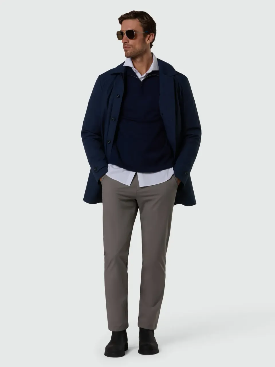 North Sails Meridian Trench 2-en-1 Bleu Marine Long