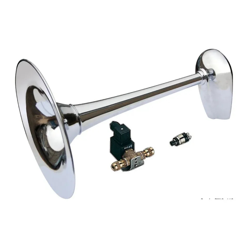 Marco Brass Horn klaxon 24V chromé RINA 20-75m