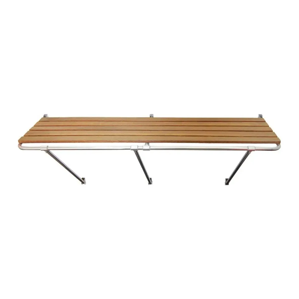 easysea Plateforme poupe inox iroko 230x55 cm