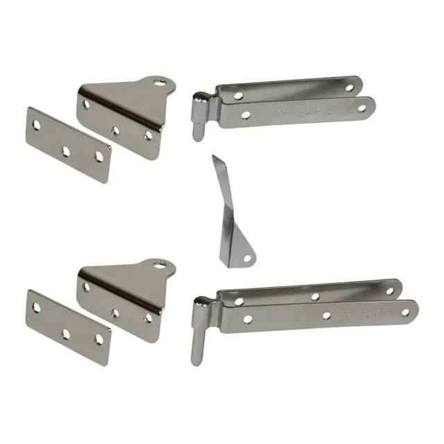 Optiparts EX1150 kit ferrures safran Optimist inox 6 mm
