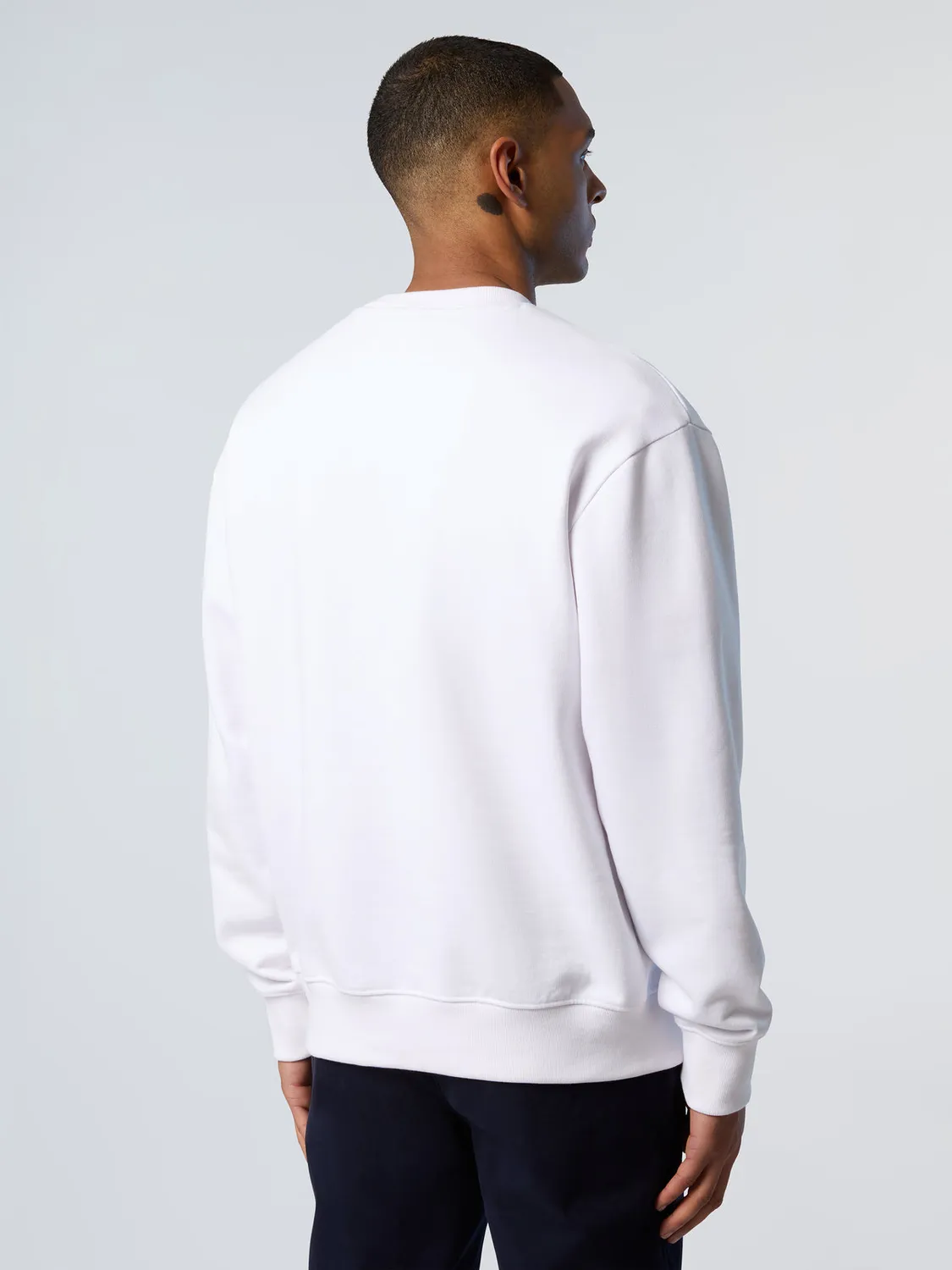 North Sails sweat coton bio broderie effet marin