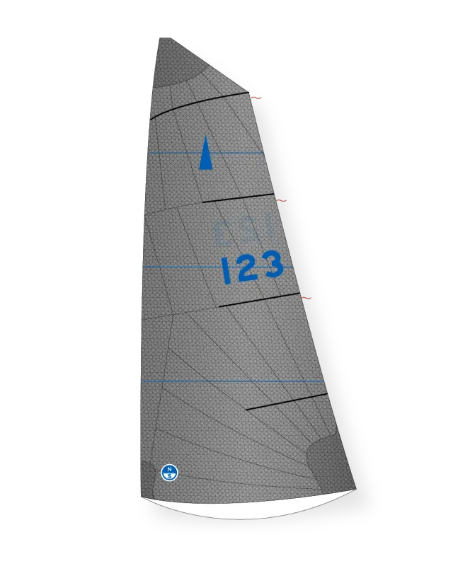 North Sails Merlin Rocket M-10 grand-voile radiale