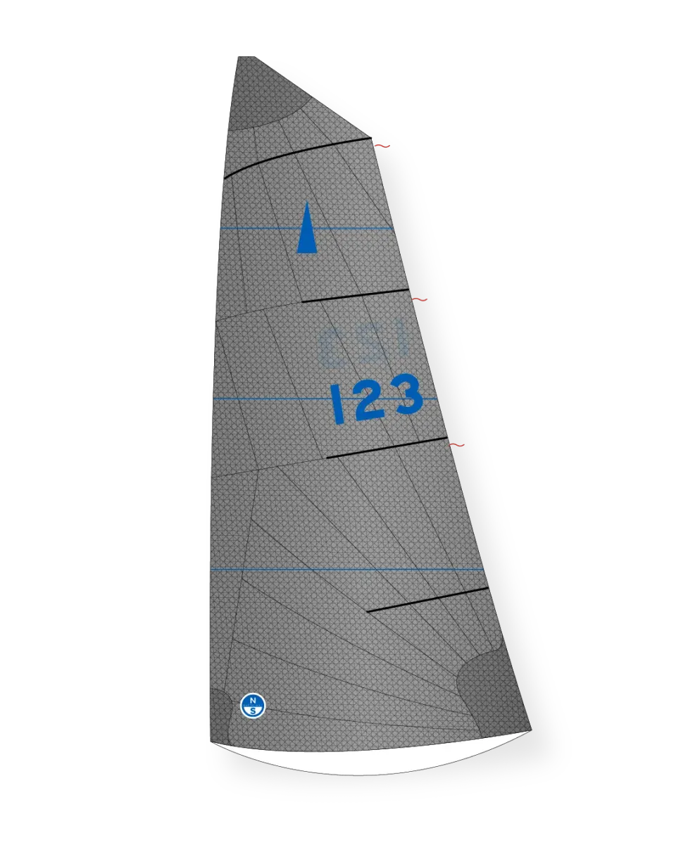 North Sails Merlin Rocket M-10 grand-voile radiale