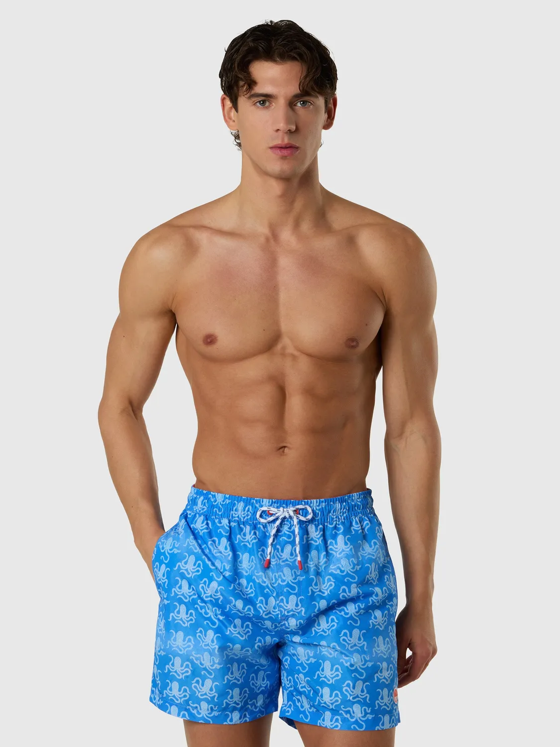 North Sails short de bain REPREVE imprimé océan