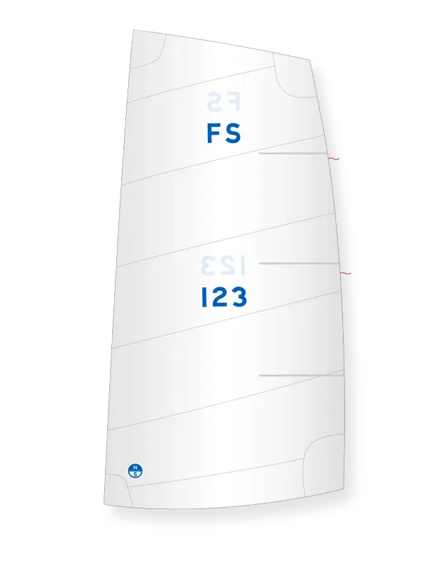 North Sails Faerdersnekk M-3 grand-voile classe