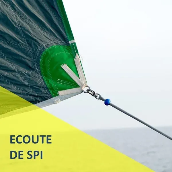 Ino Block Grande Croisière écoute bras de spi œil épissé