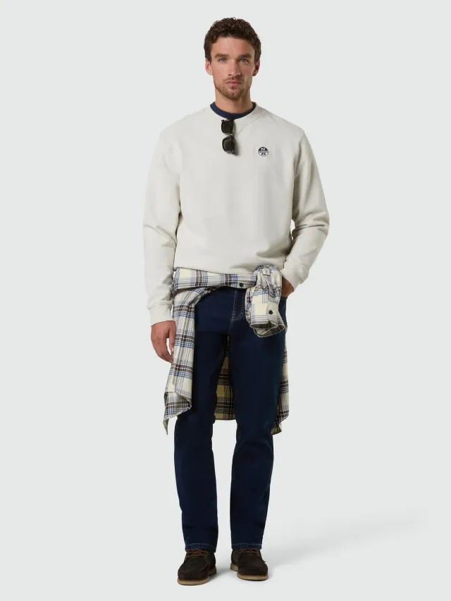 North Sails Archive Sweat Oeillet White Onyx homme