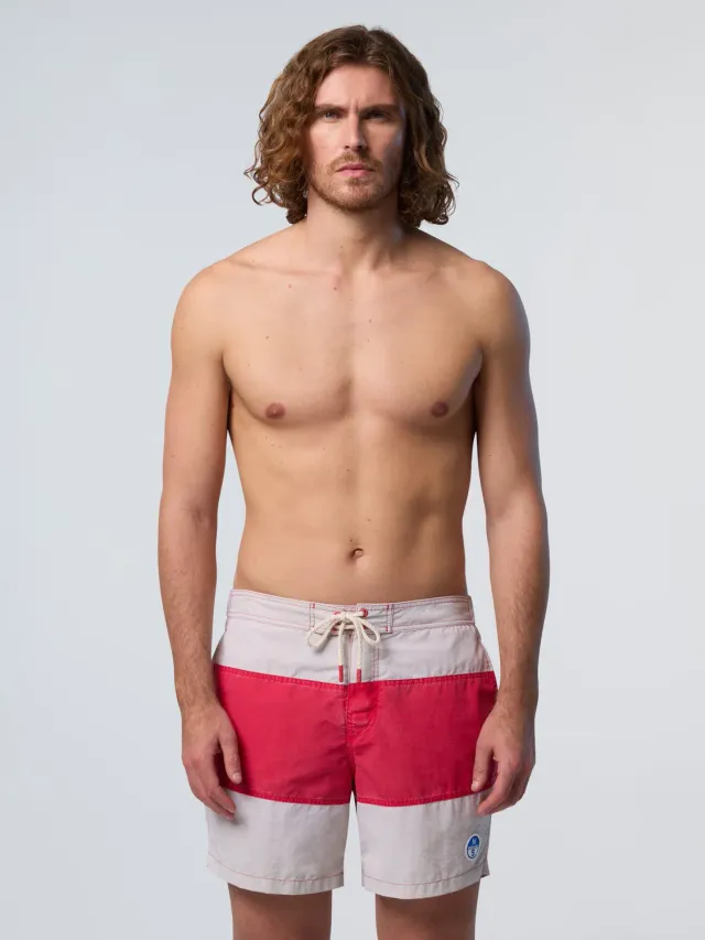 North Sails short de bain color-block séchage rapide