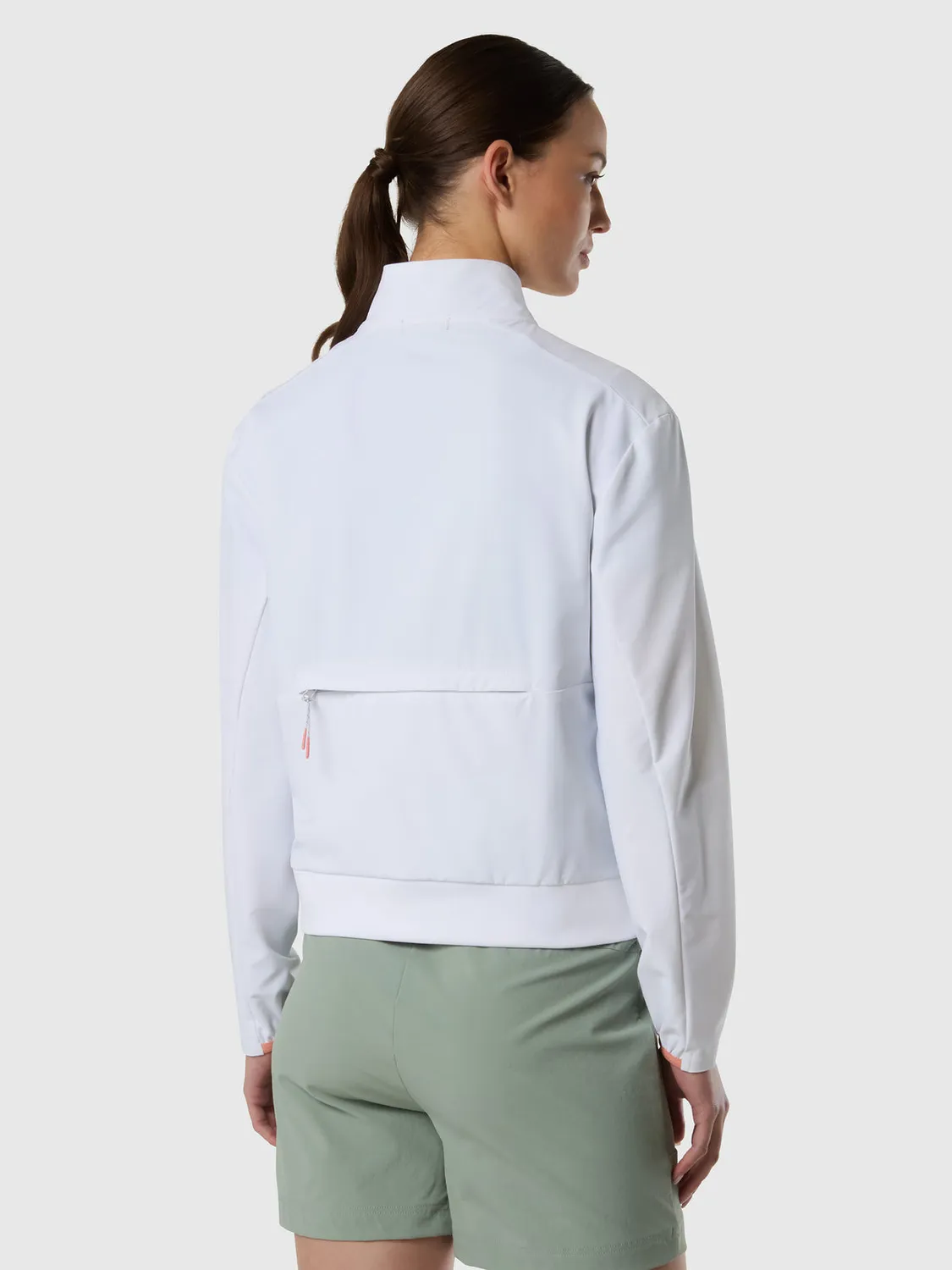 North Sails sweat zippé pliable nylon stretch