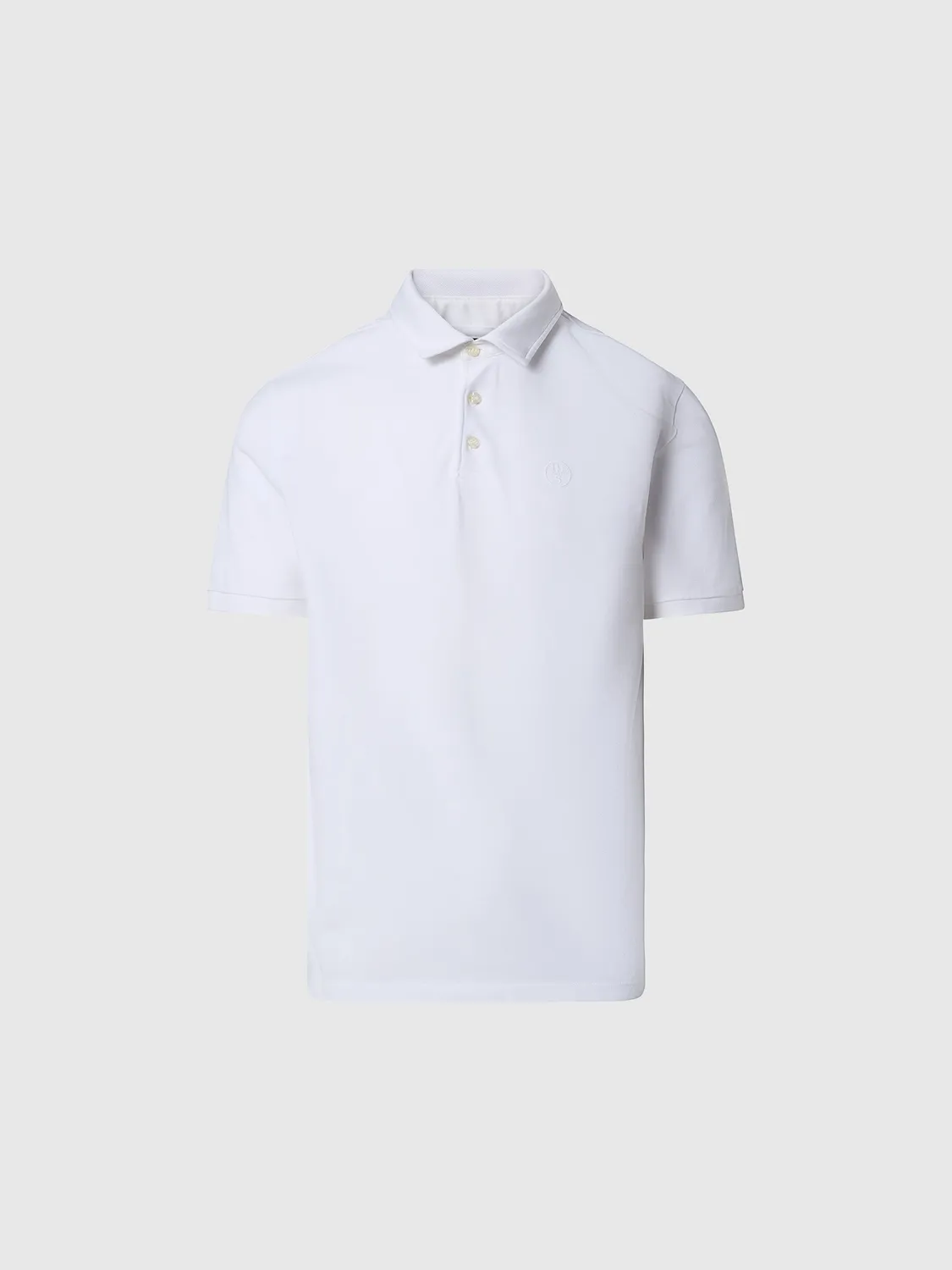 North Sails polo logo brodé homme blanc