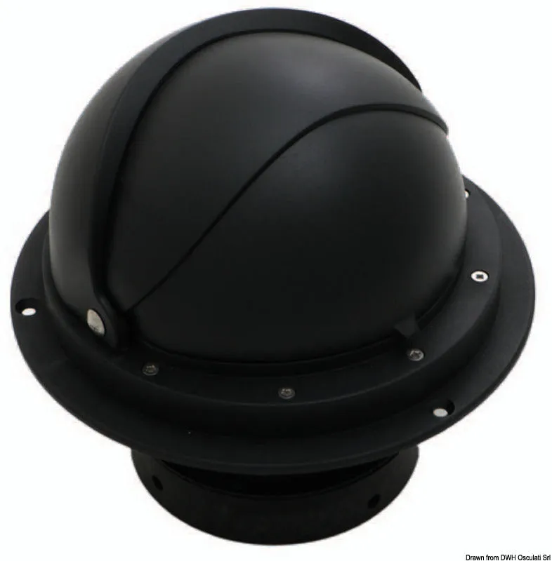 Riviera 4" compas bateau noir éclairage LED 12V