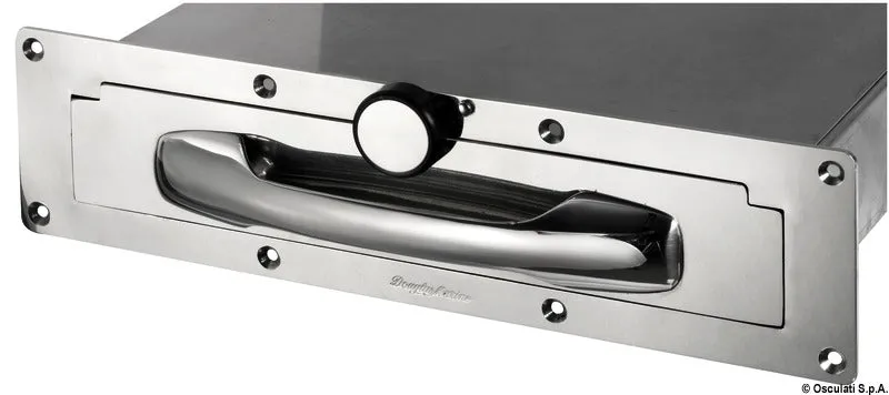 Douglas Marine échelle rétractable inox 4 marches larges