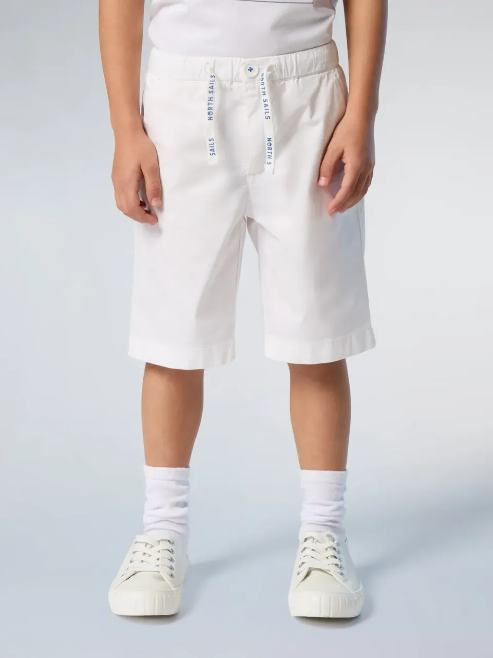 North Sails short chino enfant popeline stretch