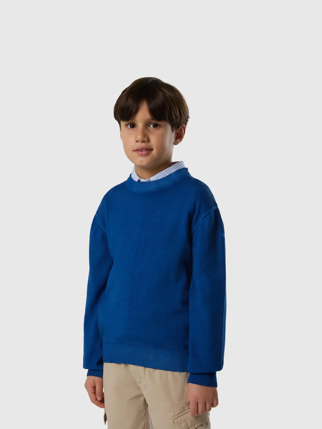 North Sails pull enfant col rond coton bio