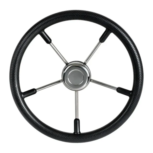 Barre à roue polyuréthane noir 400 mm voilier