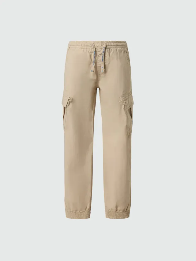 North Sails pantalon cargo taille élastique coton bio