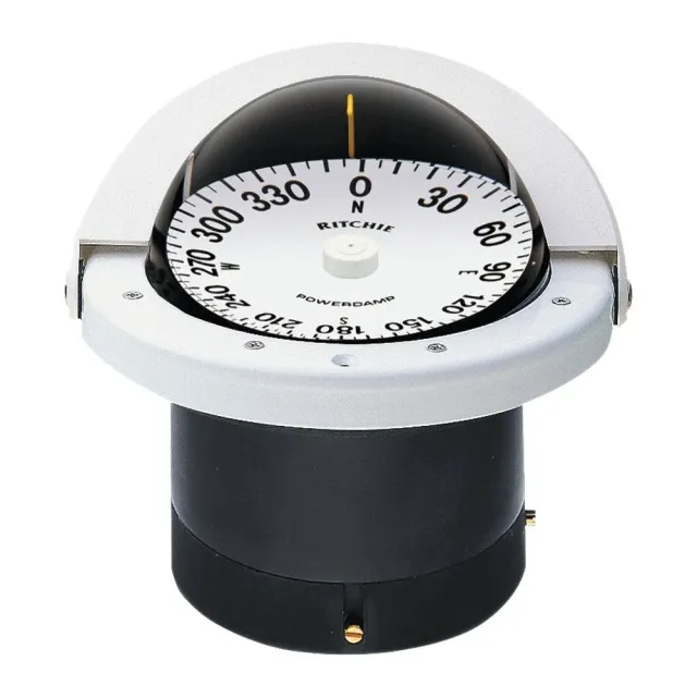 Ritchie Navigator compas encastrable 4"1/2 blanc