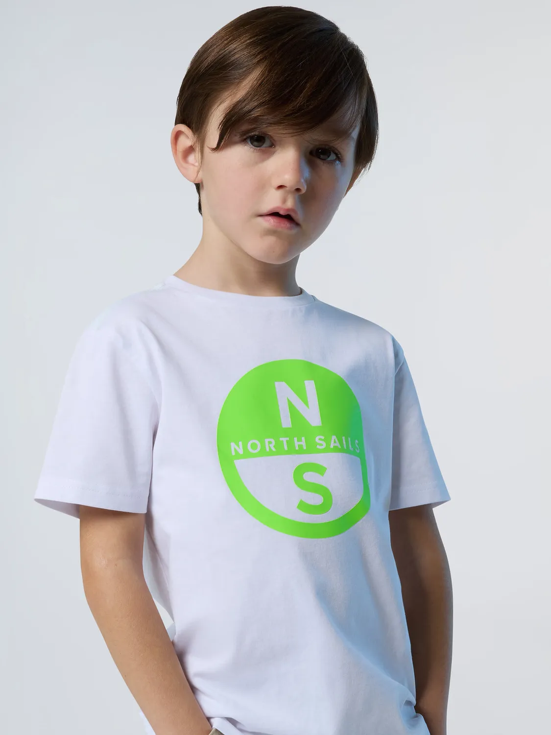 North Sails t-shirt enfant coton bio maxi logo