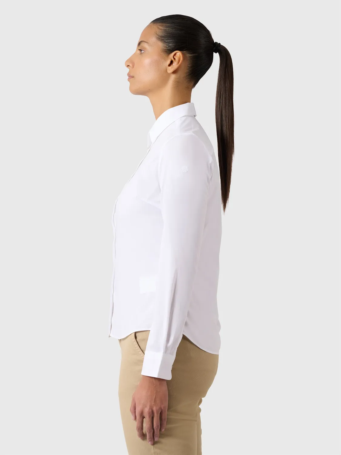 North Sails Poplin Shirt chemise femme blanc popeline