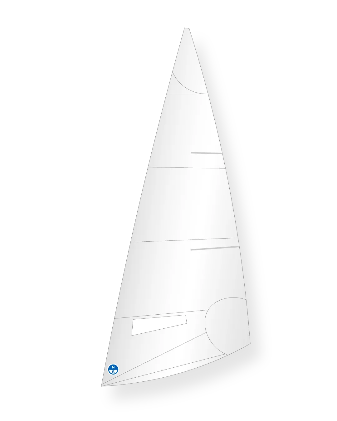 North Sails Bullseye foc croisière Dacron souple