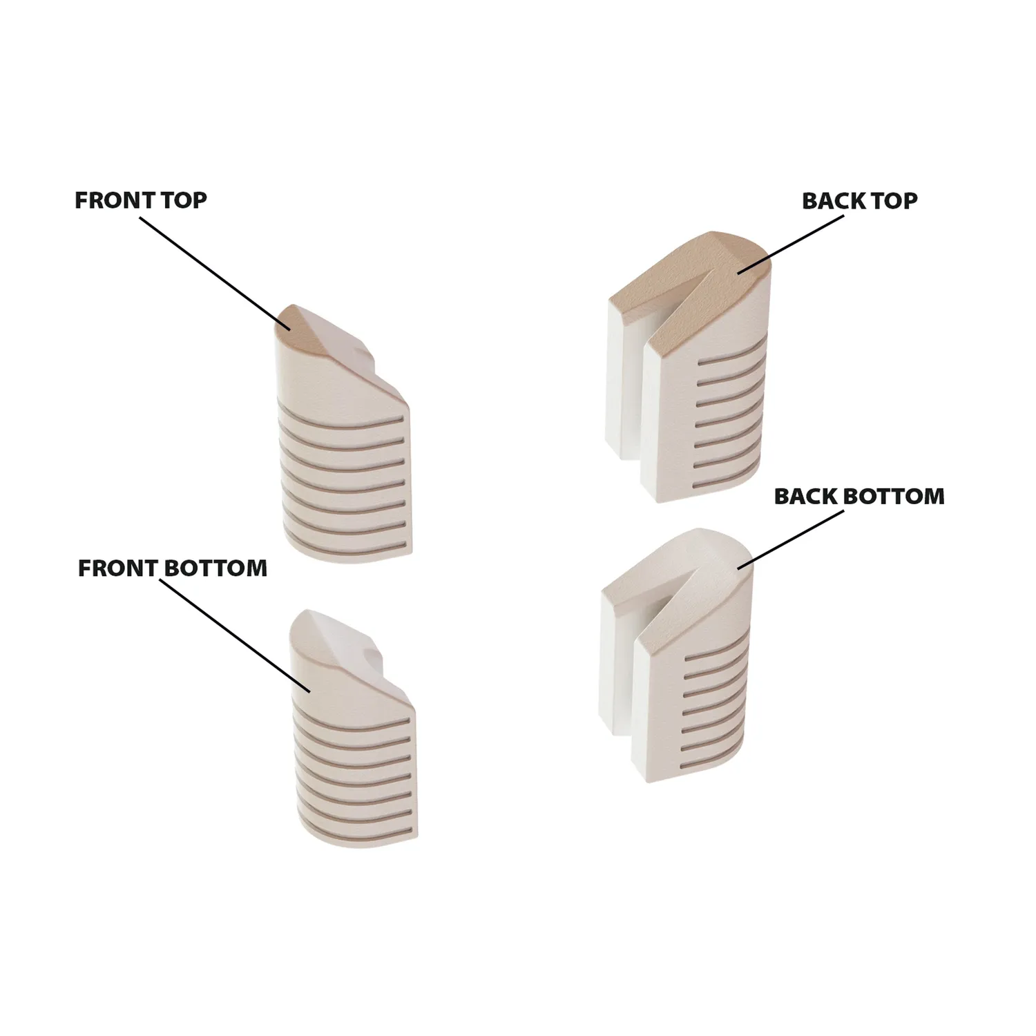 Optiparts EX1067 inserts puits dérive Optimist Pro