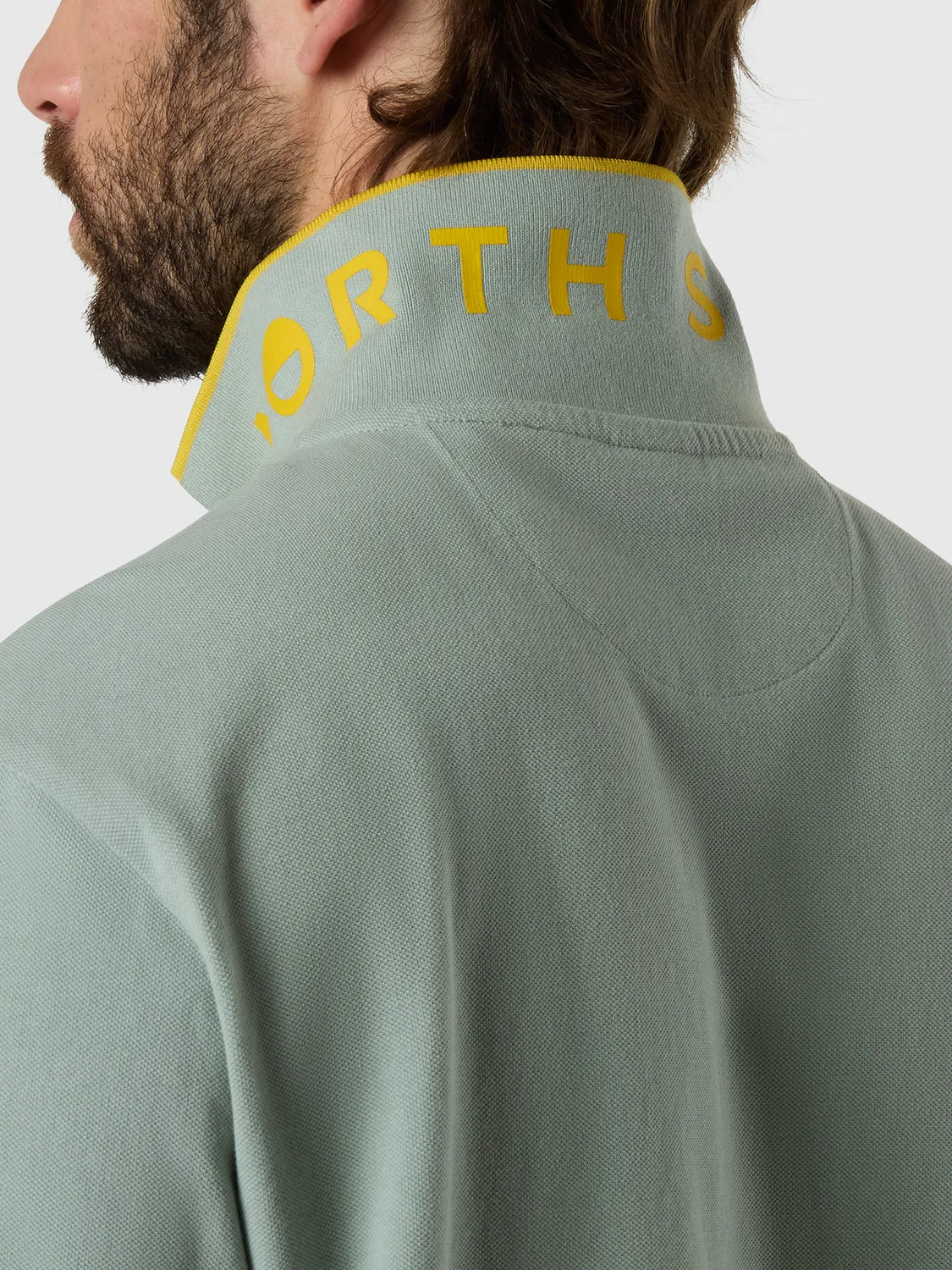 North Sails polo coton bio bordures contrastées