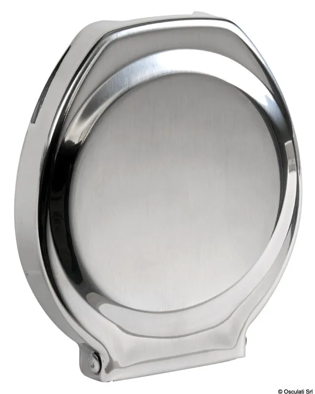 Osculati porte-verre bateau inox rabattable 107x91x14 mm cloison