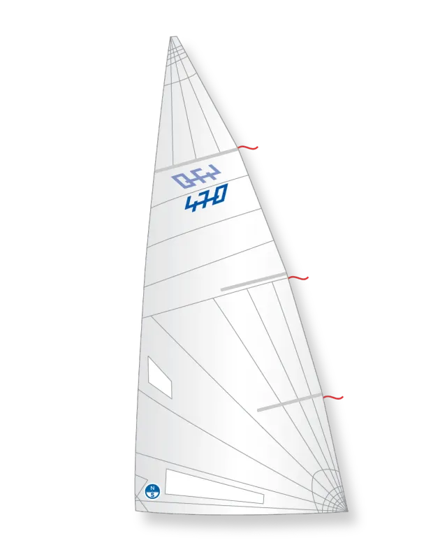 North Sails 470 N17-L26 grand-voile régate