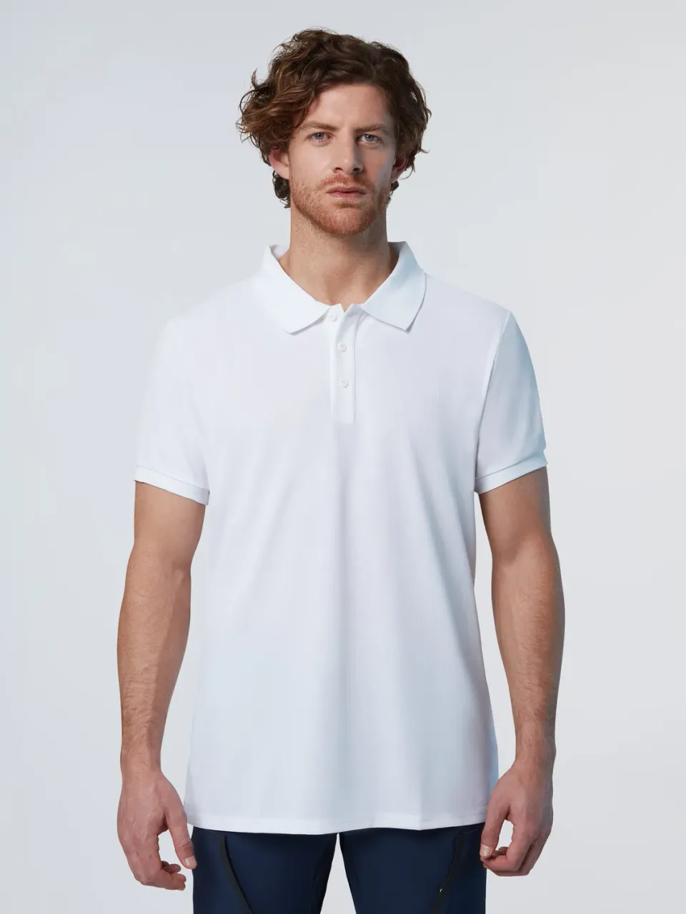 North Sails Fast Dry polo anti-UV rouge feu
