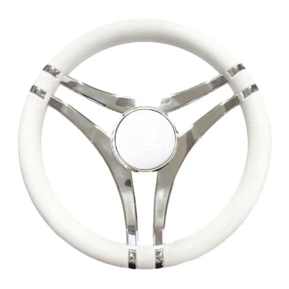 easysea Impact volant bateau blanc 350 mm inox