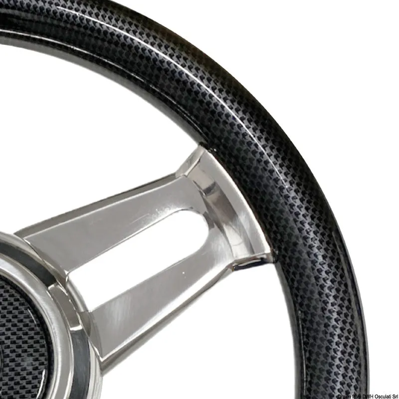 Osculati roue barre carbone inox Ø 350 mm