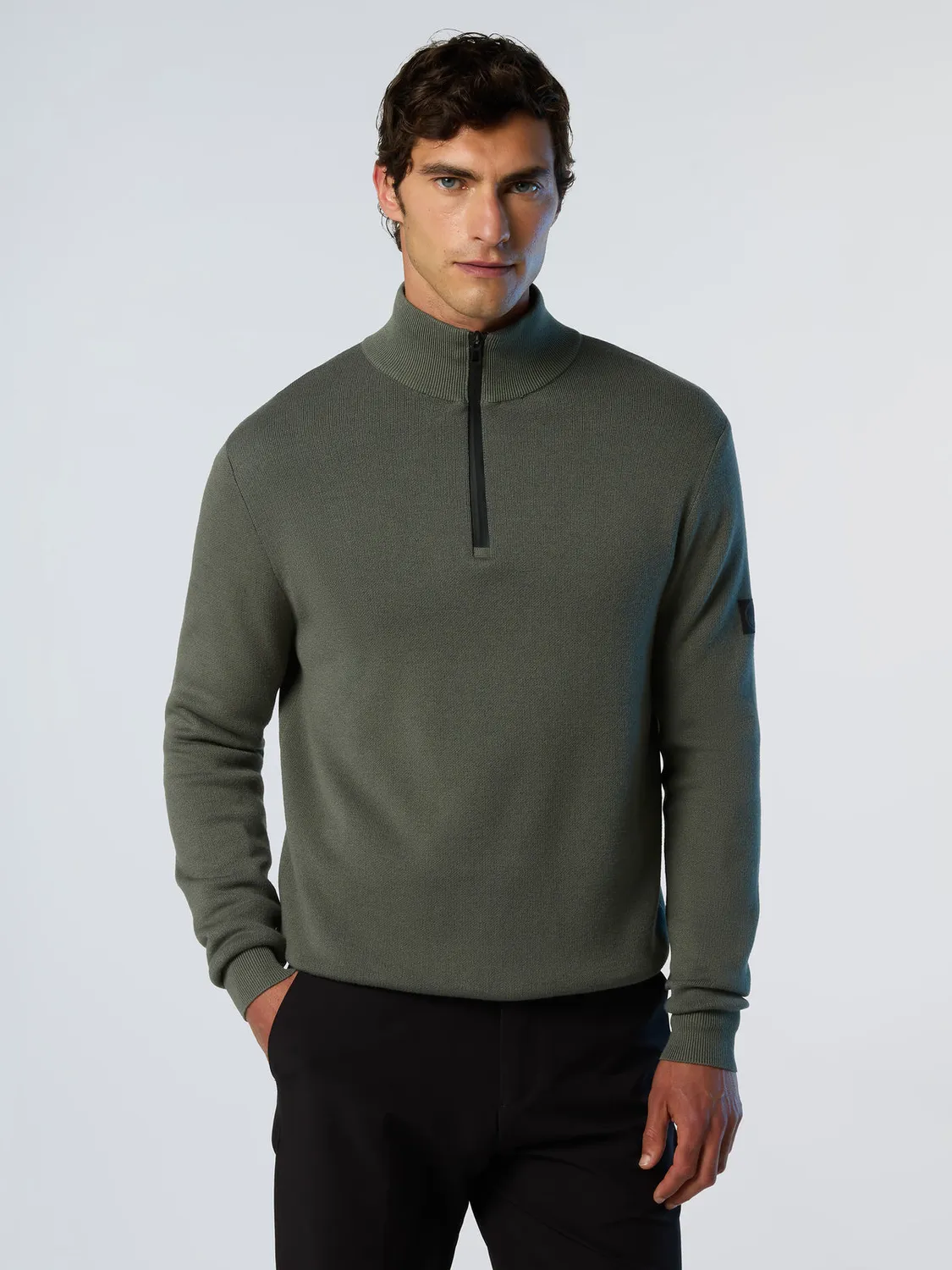 North Sails pull demi-zip bonded imperméable