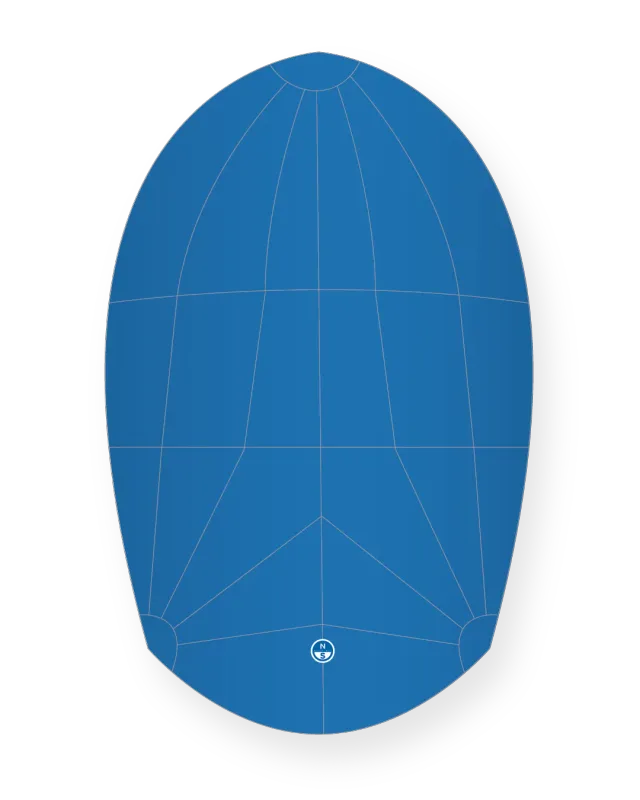 North Sails Rhodes 18 spinnaker nylon stable