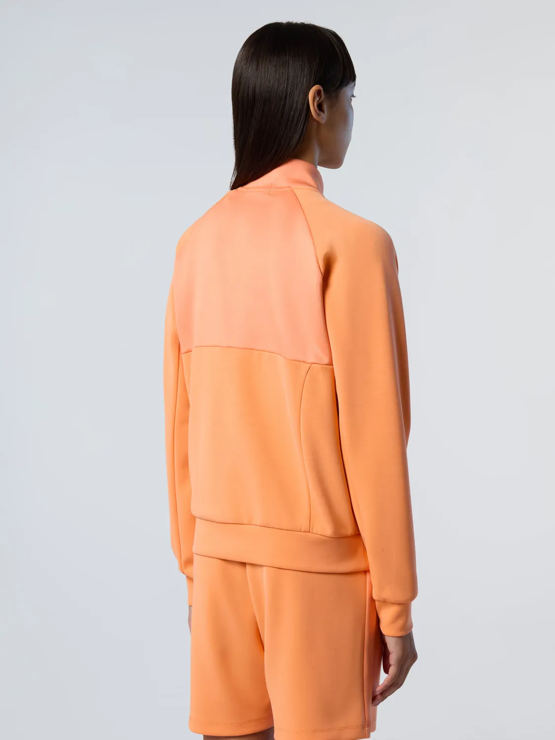 North Sails sweat zippé col montant modal shimmer