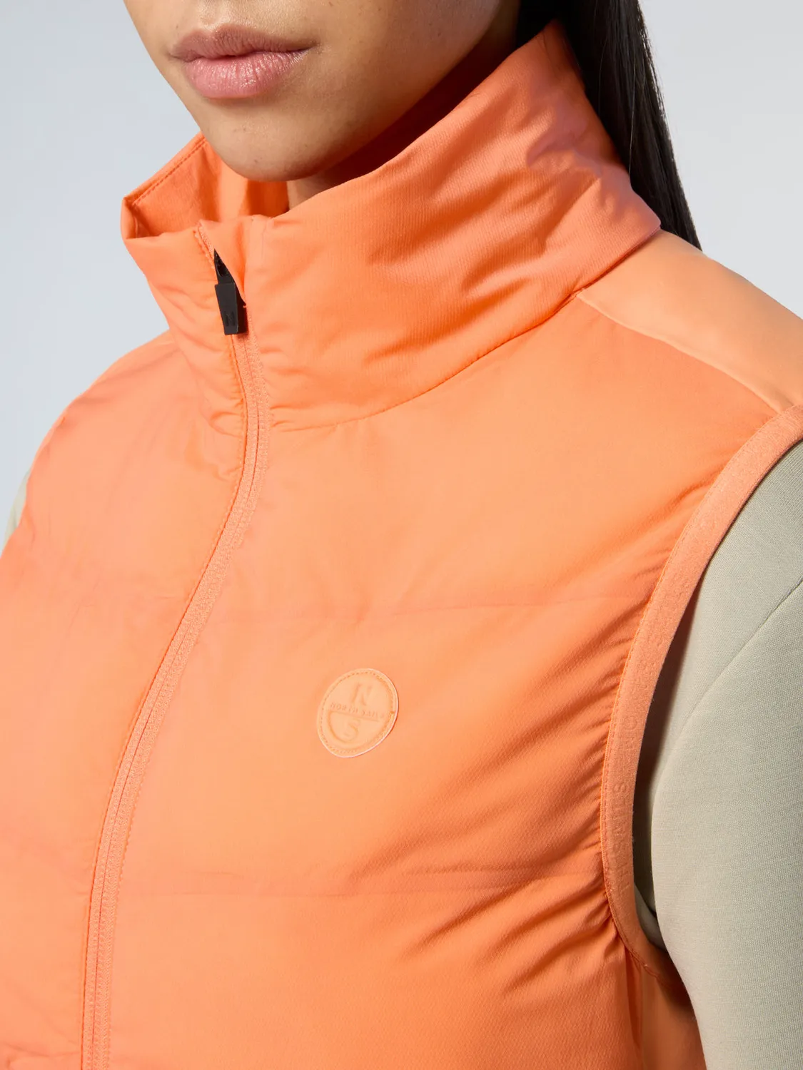 North Sails Hybrid gilet sans manches ripstop matelassé