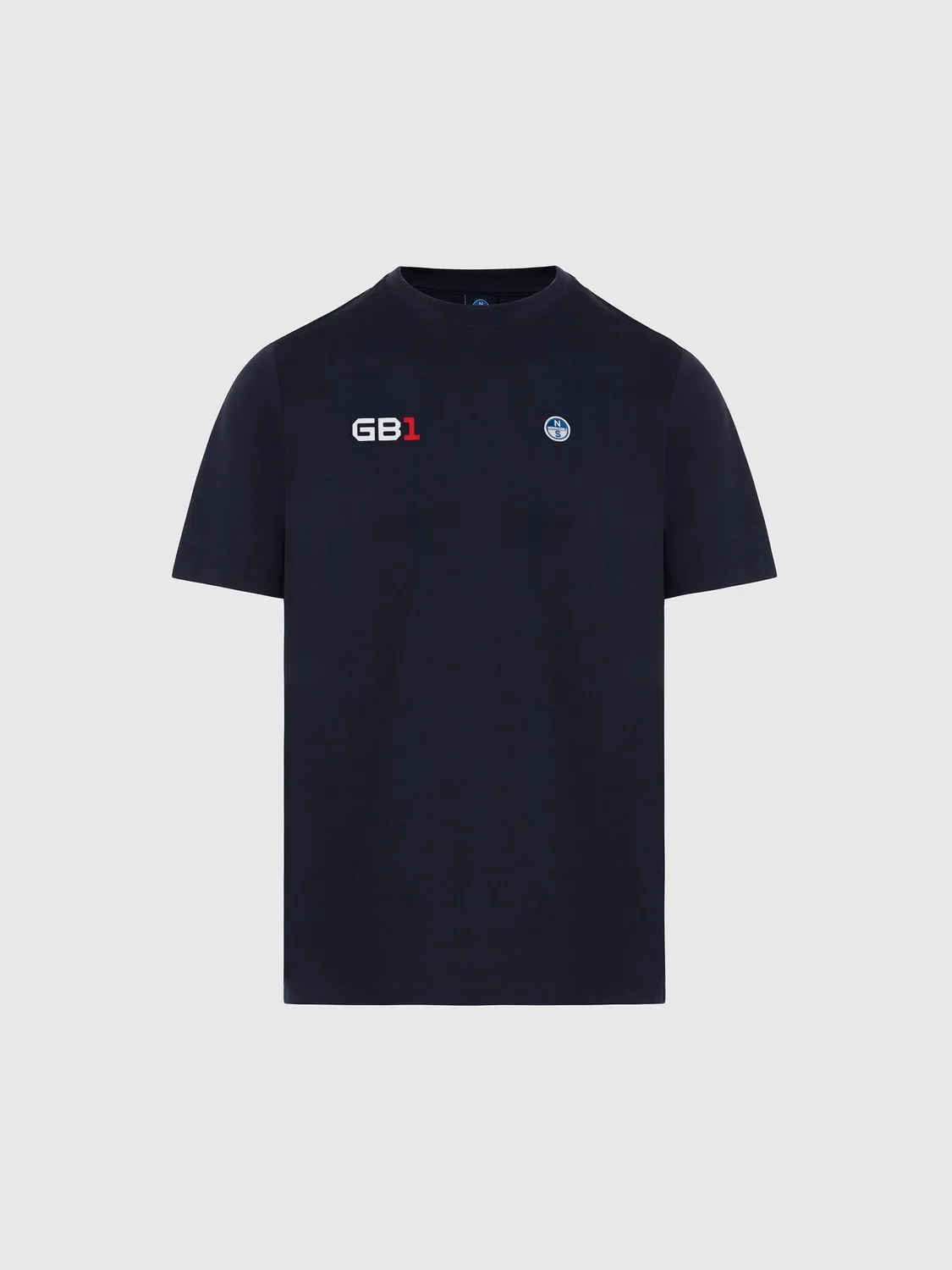 North Sails GB1 t-shirt col rond blanc coton