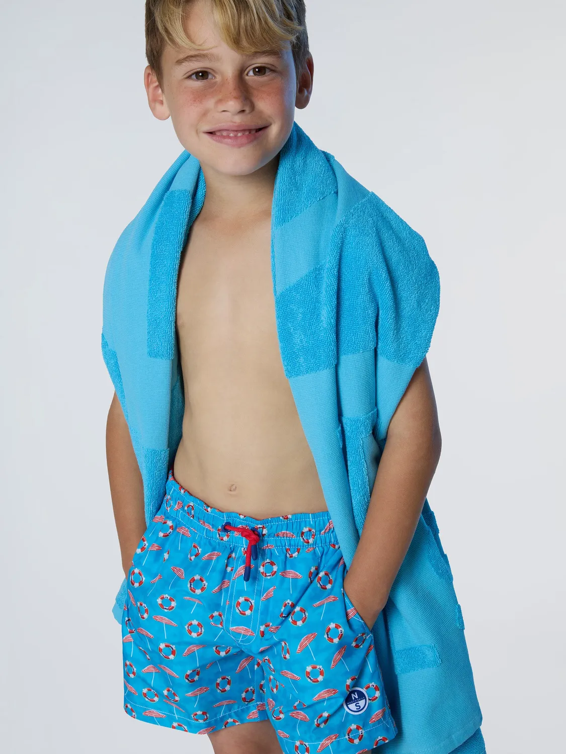 North Sails short de bain imprimé enfant combo