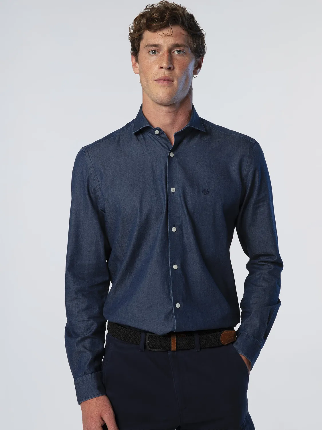 North Sails chemise denim twill homme Combo 1