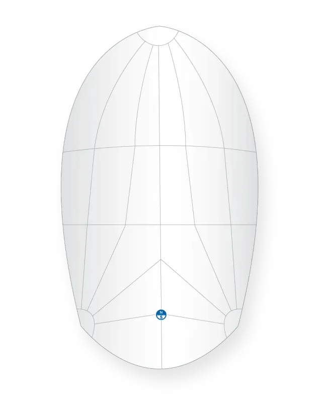 North Sails Cape Cod Knockabout spinnaker sur-mesure