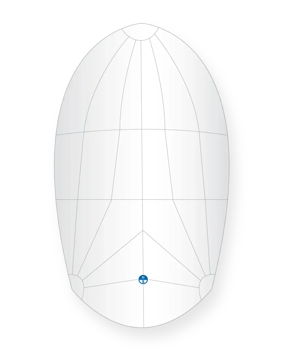 North Sails Cape Cod Knockabout spinnaker sur-mesure