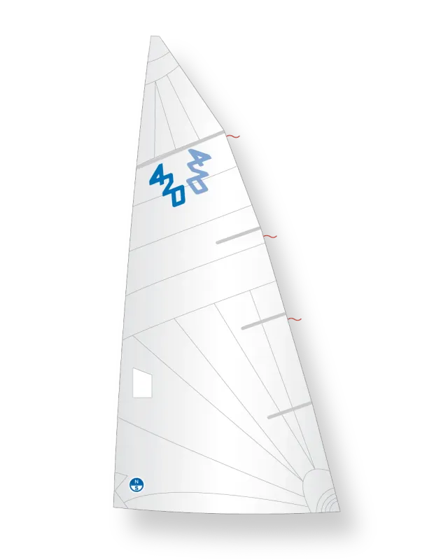 North Sails 420 M-12 grand-voile Dacron allégée