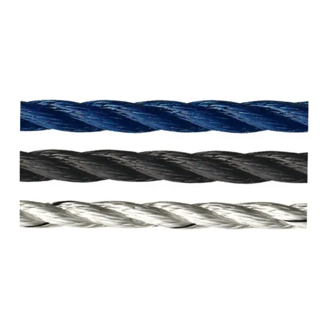 Marlow amarrage 3 torons blanc 8 mm bobine 200 m