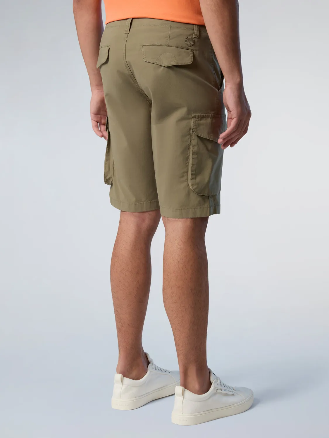 North Sails America short cargo popeline coton bio
