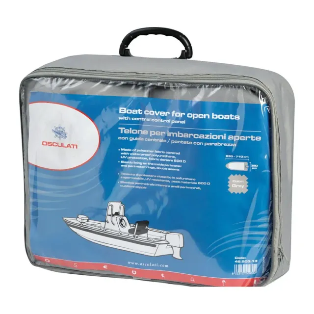 Easysea bâche universelle 630/710x260 cm grise 300D imperméable