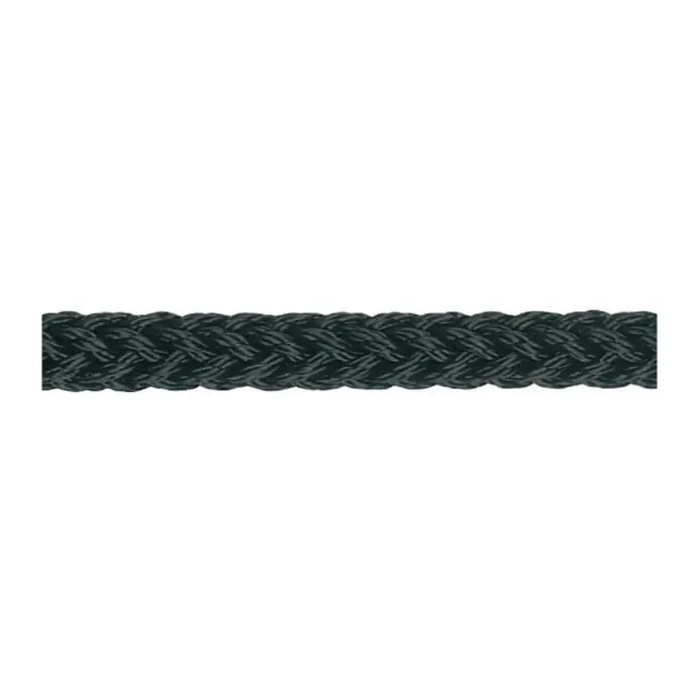 Bout tresse All Round 12 mm noir 200 m 12 fuseaux